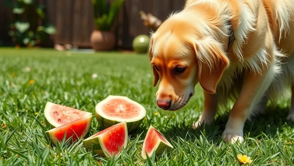 Kan hundar äta vattenmelon